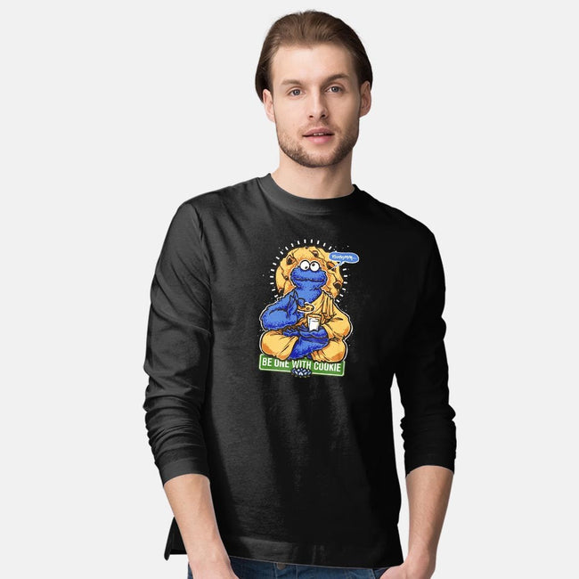 Be One With Cookie-mens long sleeved tee-Obvian