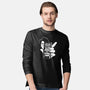 Drink Milk and Kick Ass-mens long sleeved tee-butcherbilly