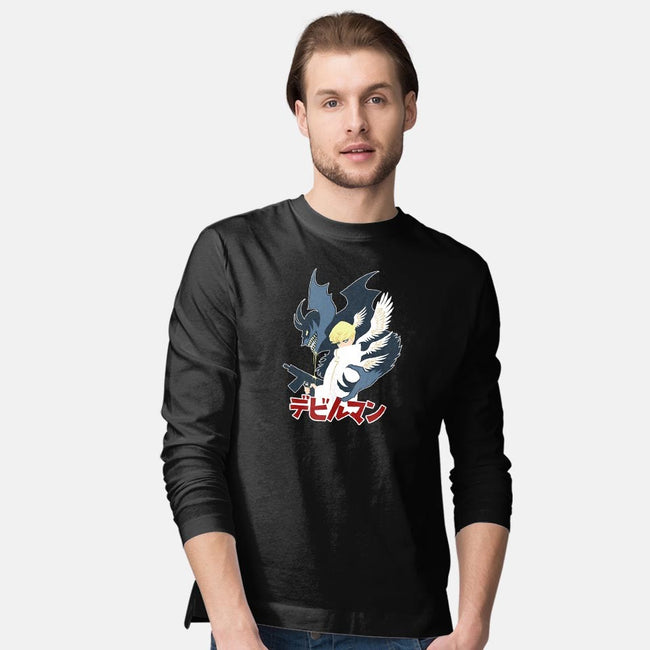 Devil and Angel-mens long sleeved tee-Joannaestep