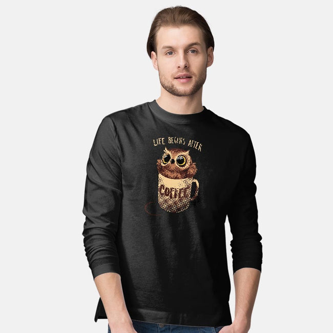 Night Owl-mens long sleeved tee-BlancaVidal