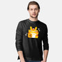 My Neighbor Maneki-Neko-mens long sleeved tee-daria rhodes