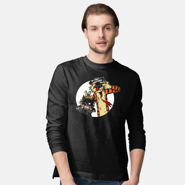 Crime Fighting Pals-mens long sleeved tee-AndreusD