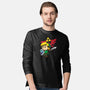 Hylian Hero-mens long sleeved tee-DrMonekers