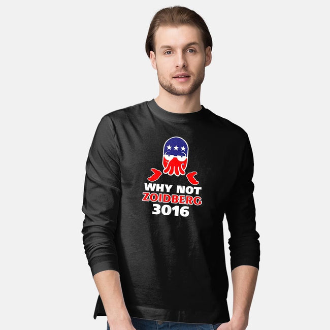 Why Not Zoidberg 3016-mens long sleeved tee-neverblueshirts