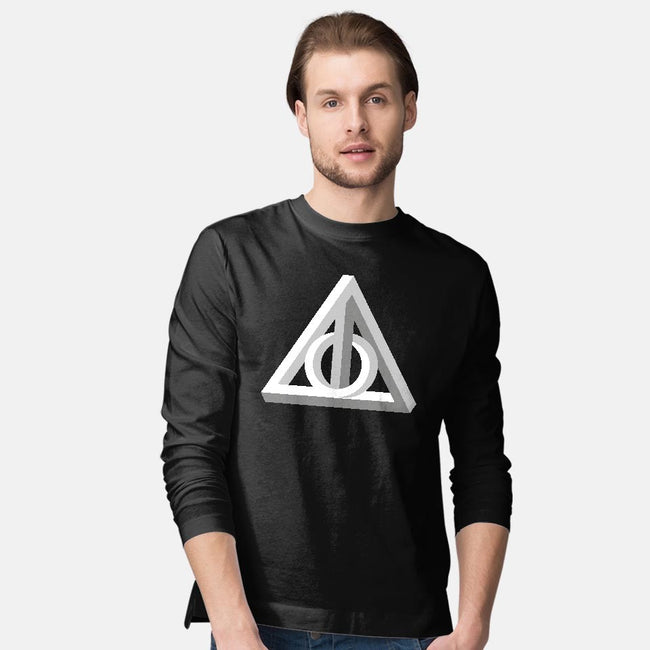 Deathly Impossible-mens long sleeved tee-Retro Review