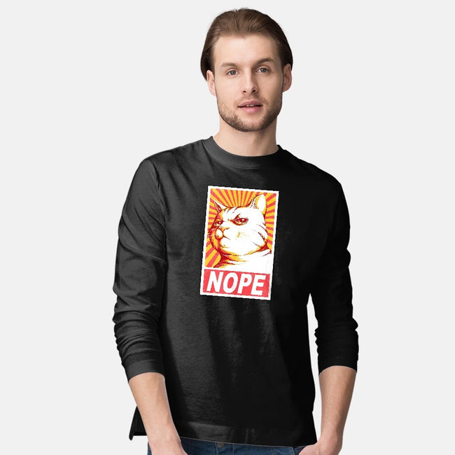 Obey Cats-mens long sleeved tee-tobefonseca