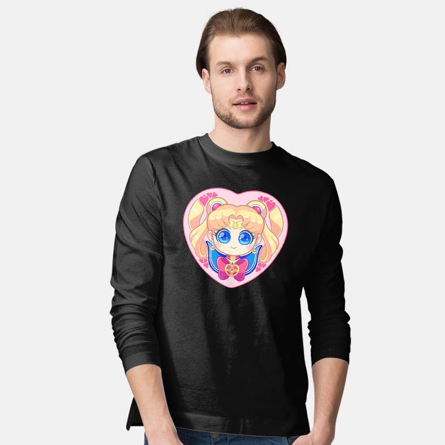 Moon Love-mens long sleeved tee-strawberryquiche