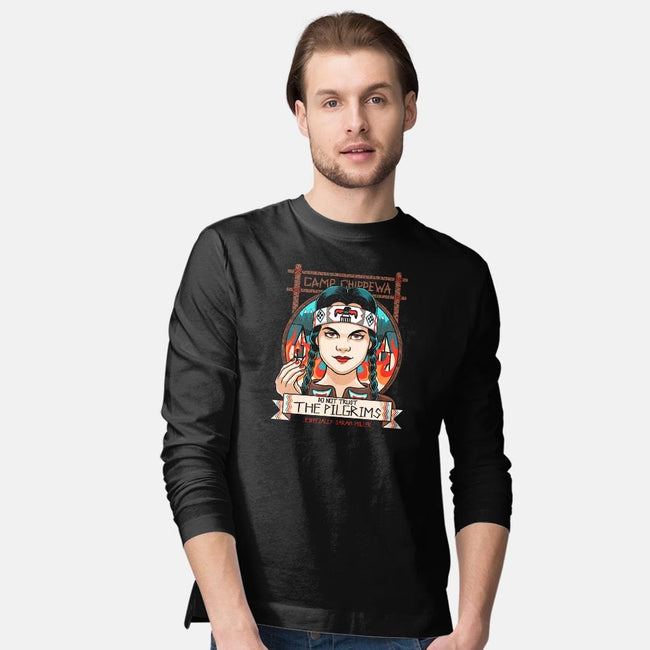 Fiery Thanksgiving-mens long sleeved tee-Bamboota