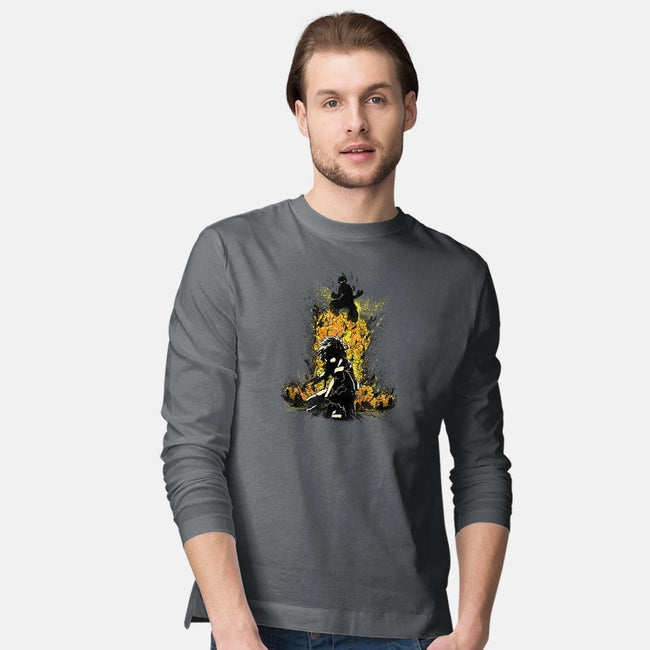 Dekuuu!!!-mens long sleeved tee-Dracortis