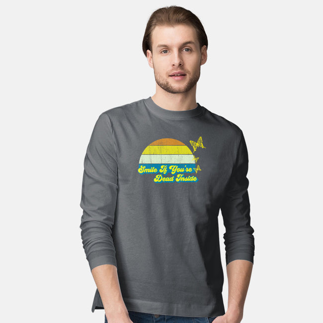 Smile if You're Dead Inside-mens long sleeved tee-benyamine12