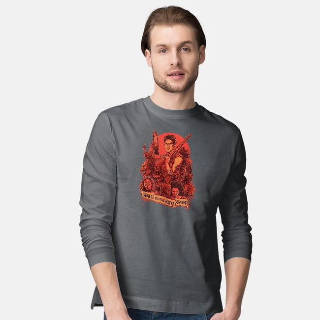 Hail to the King, Baby-mens long sleeved tee-Moutchy