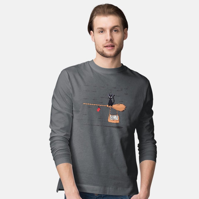 Not In Service-mens long sleeved tee-maped