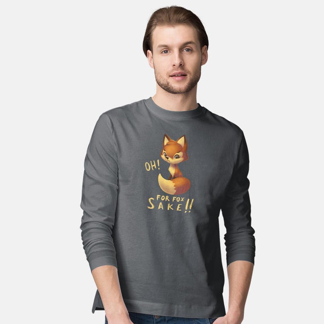 For Fox Sake!-mens long sleeved tee-BlancaVidal