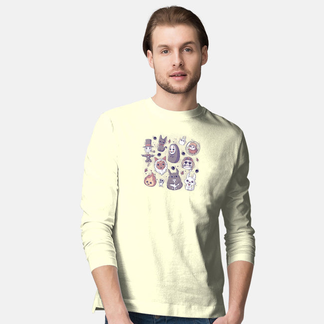 Ghibli Love-mens long sleeved tee-xMorfina