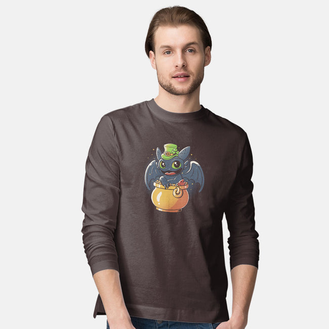 Irish Dragon-mens long sleeved tee-eduely