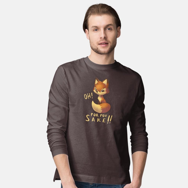 For Fox Sake!-mens long sleeved tee-BlancaVidal