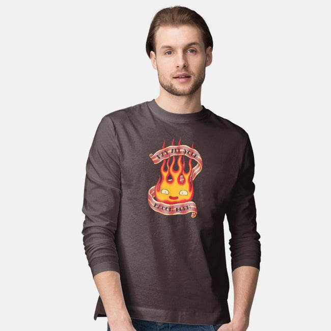 Bacon Burner-mens long sleeved tee-spike00