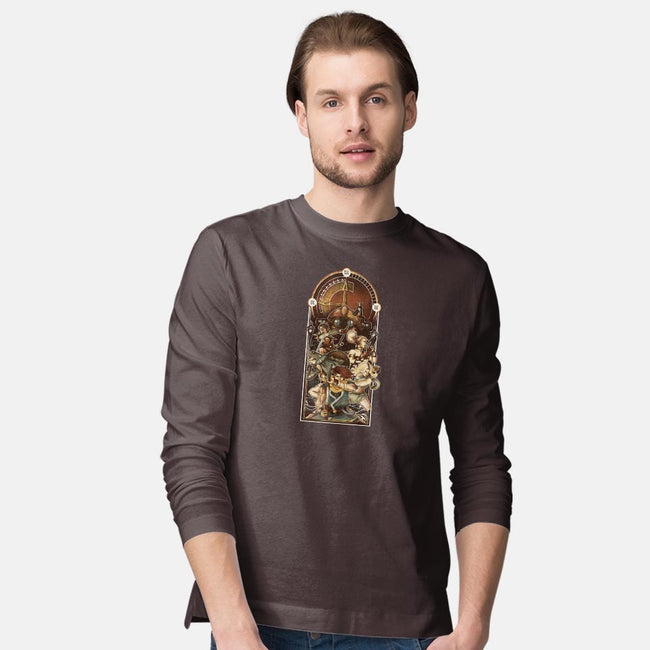 Save Our Past, Present, and Future-mens long sleeved tee-Creative Outpouring