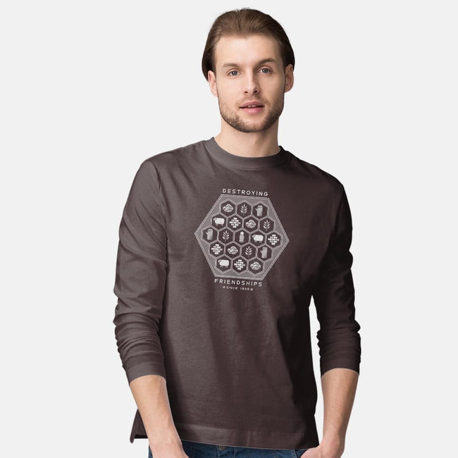 Friendship Destroyer-mens long sleeved tee-Kat_Haynes