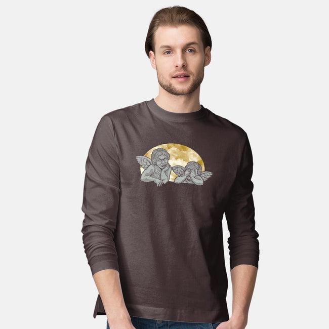 Weeping Cherubs-mens long sleeved tee-jkilpatrick