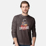 Leave Me Alone With My Pizza-mens long sleeved tee-eduely