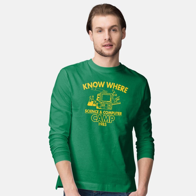 Know Where Camp-mens long sleeved tee-Boggs Nicolas