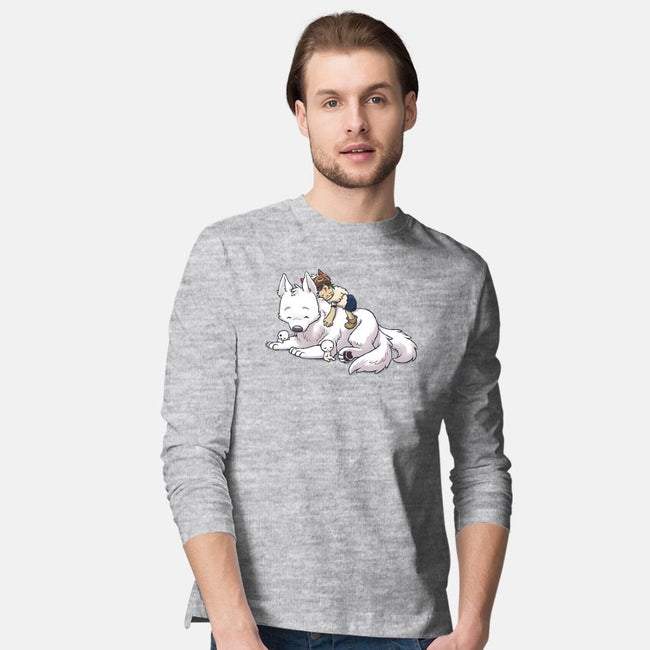 Woman's Best Friends-mens long sleeved tee-DoOomcat
