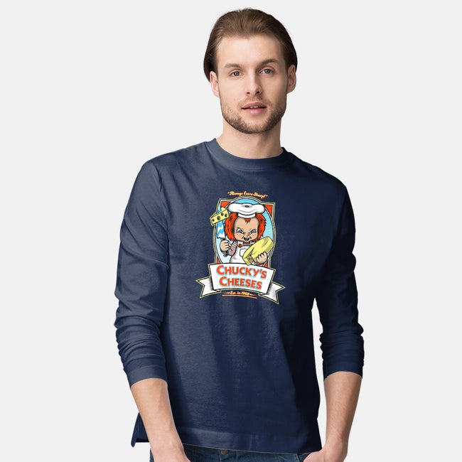 Chucky's Cheeses-mens long sleeved tee-krusemark
