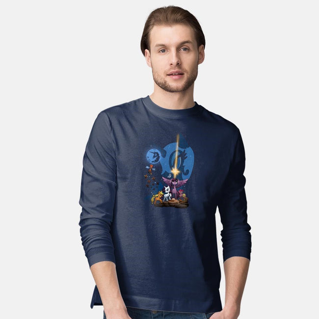 That's No Luna-mens long sleeved tee-Chriswithata