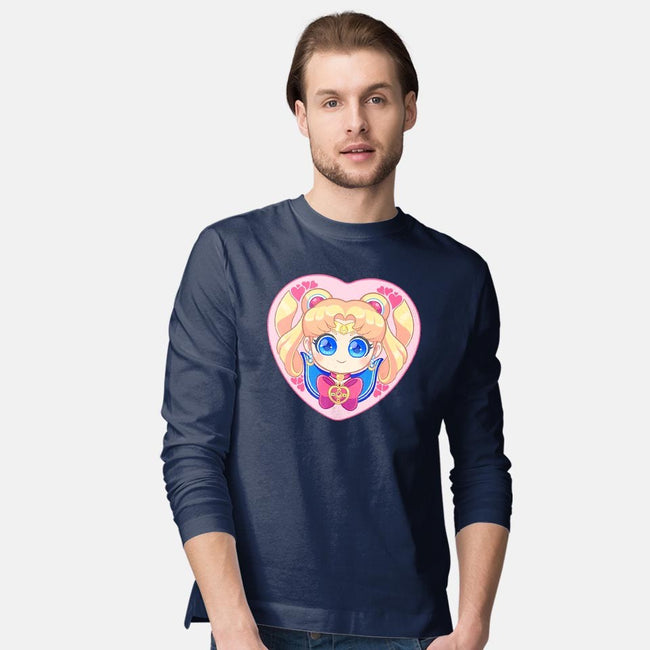 Moon Love-mens long sleeved tee-strawberryquiche