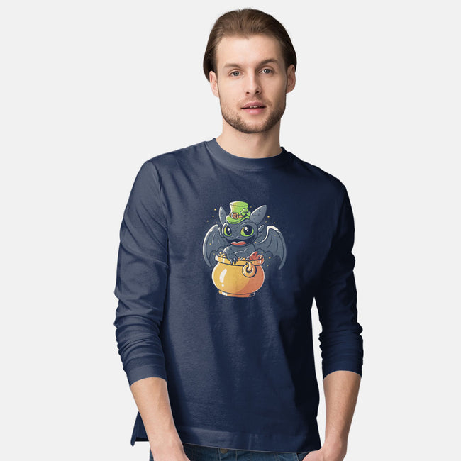 Irish Dragon-mens long sleeved tee-eduely