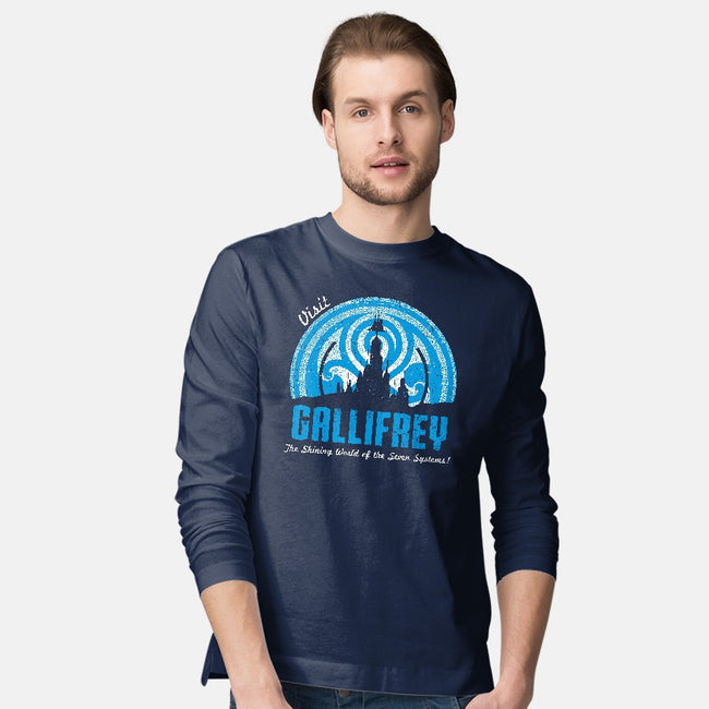 Visit Gallifrey-mens long sleeved tee-alecxpstees