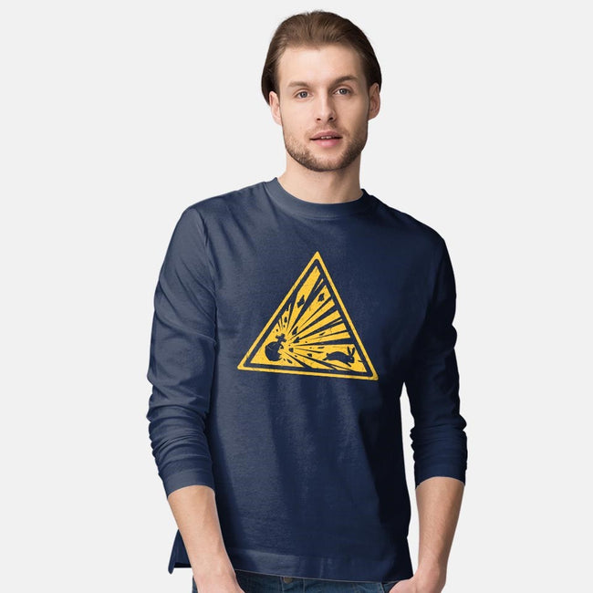 Danger on Three-mens long sleeved tee-Crumblin' Cookie