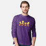 Yellow Birdy Road-mens long sleeved tee-PrimePremne