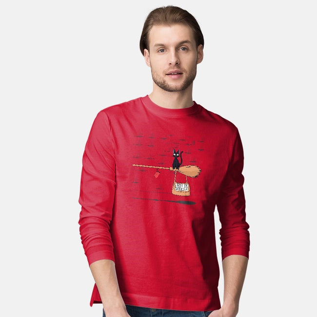 Not In Service-mens long sleeved tee-maped
