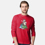 Neighbourly Christmas-mens long sleeved tee-DoOomcat
