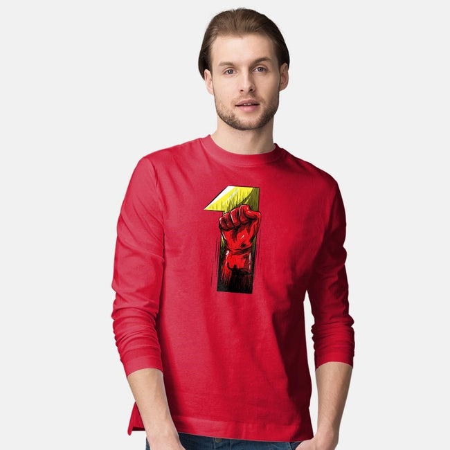 1 Punch!-mens long sleeved tee-Gil