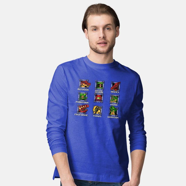 Megatroid-mens long sleeved tee-PixelEyeBat