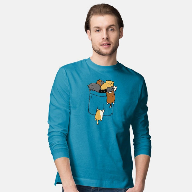 Too Cute-mens long sleeved tee-Crumblin' Cookie