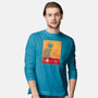 Chat du Cheshire-mens long sleeved tee-Harantula