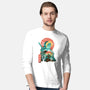 Ukiyo-E Hyrule Hero-mens long sleeved tee-dandingeroz
