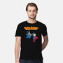 Super Buddies-mens premium tee-zombiemedia