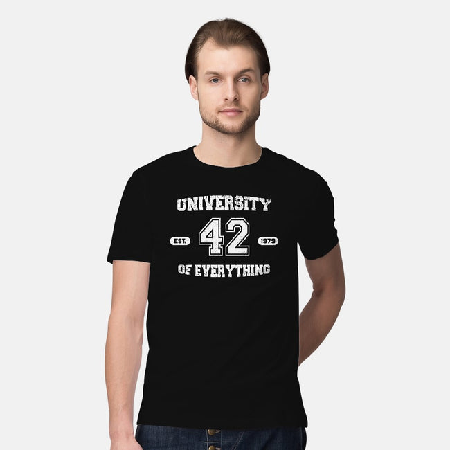 University of Everything-mens premium tee-SergioDoe
