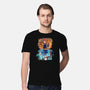 Hot and Cold Card-mens premium tee-Coinbox Tees
