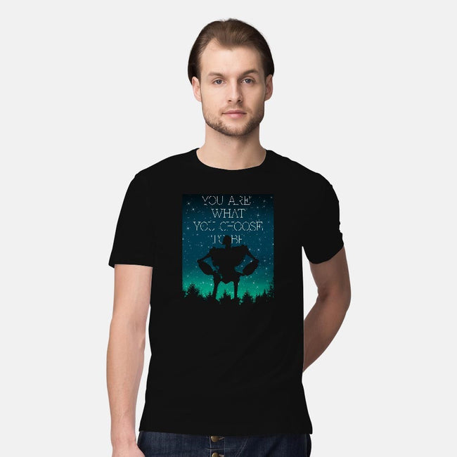 You Are What You Choose to Be-mens premium tee-pescapin