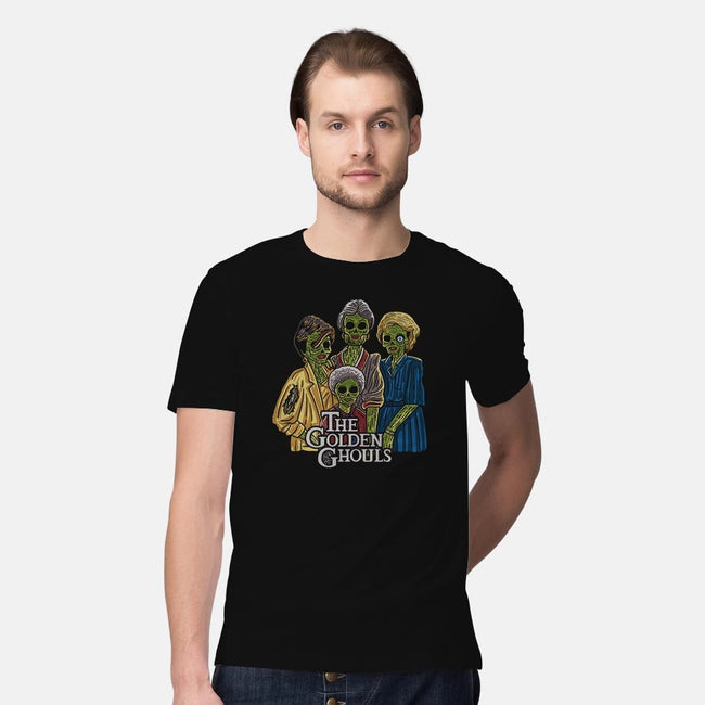 The Golden Ghouls-mens premium tee-ibyes_illustration