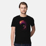 Space Surfing-mens premium tee-nicebleed