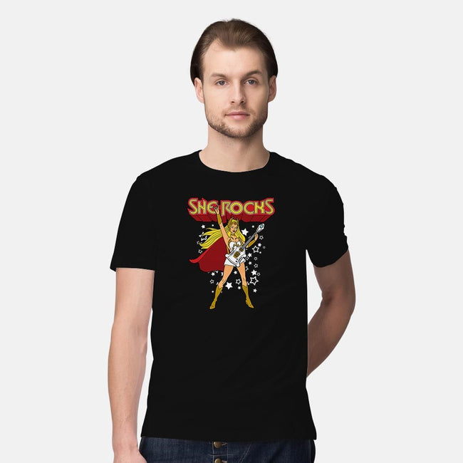 She Rocks-mens premium tee-Boggs Nicolas