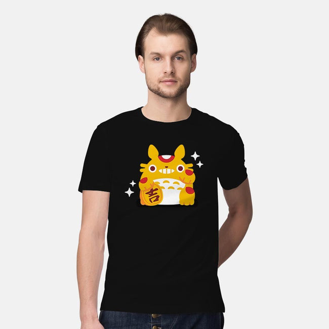 My Neighbor Maneki-Neko-mens premium tee-daria rhodes