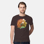 Ohmu and Fox-mens premium tee-storyofthedoor